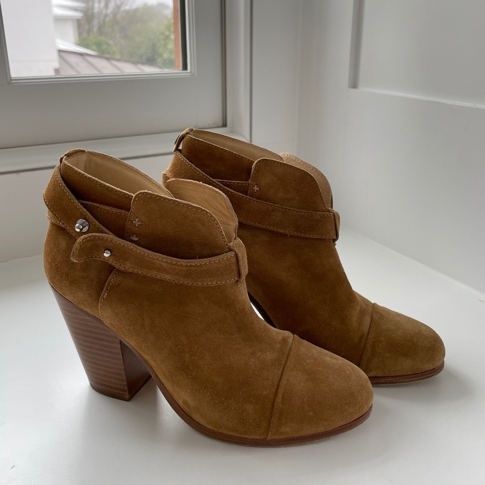 Rag And Bone Harrow Camel Booties - image 1